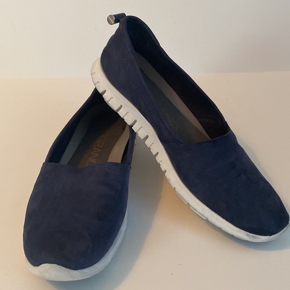 Cole Haan ZeroGrand Navy Slip On Shoes